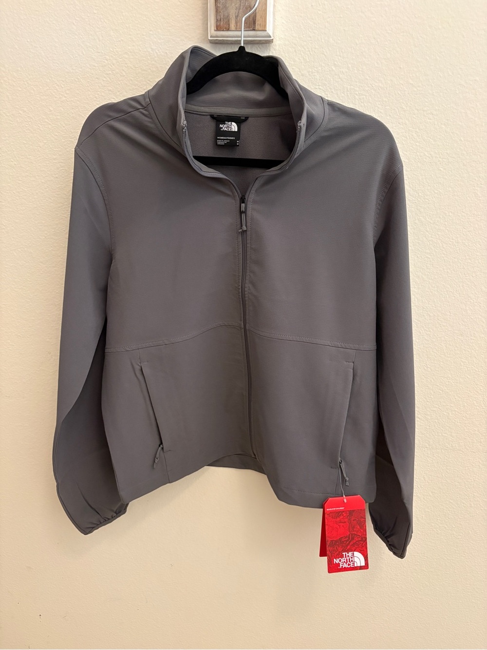 The North Face Women's Charcoal Zip Utility Jacket